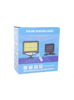 Foco Solar Led Exterior Con Sensor De Movimiento Impermeable