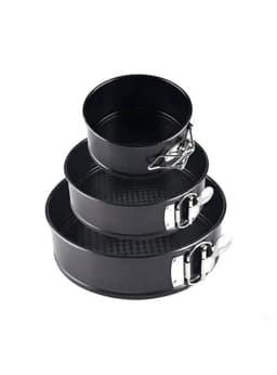Set De 3 Moldes Desmontables Para Torta Reposteria