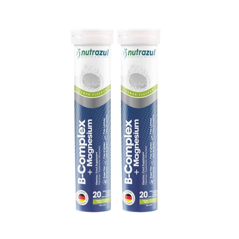 Magnesio 300 mg + B-Complex - Pack 2 Unidades Azul