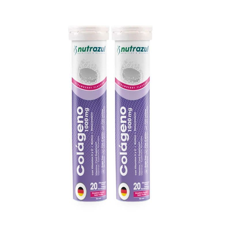 Colageno Marino Hidrolizado 1000 mg - Pack 2 Unidades Rosado