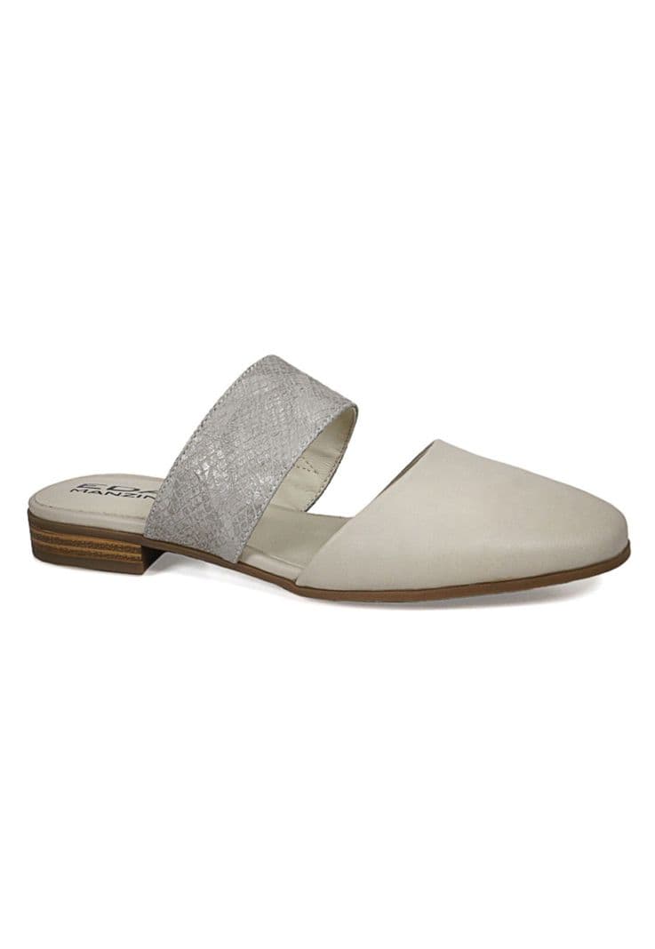 Zapato Soka Plateado Plateado Metalico 36