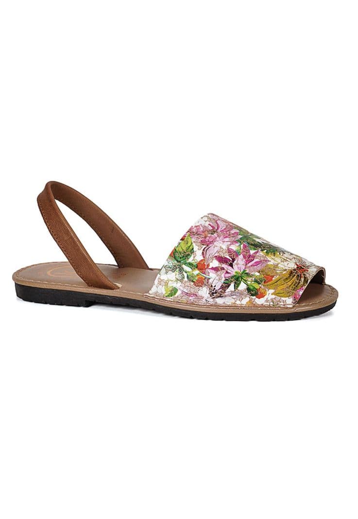 Sandalia Cuero Jistice Multicolor 40