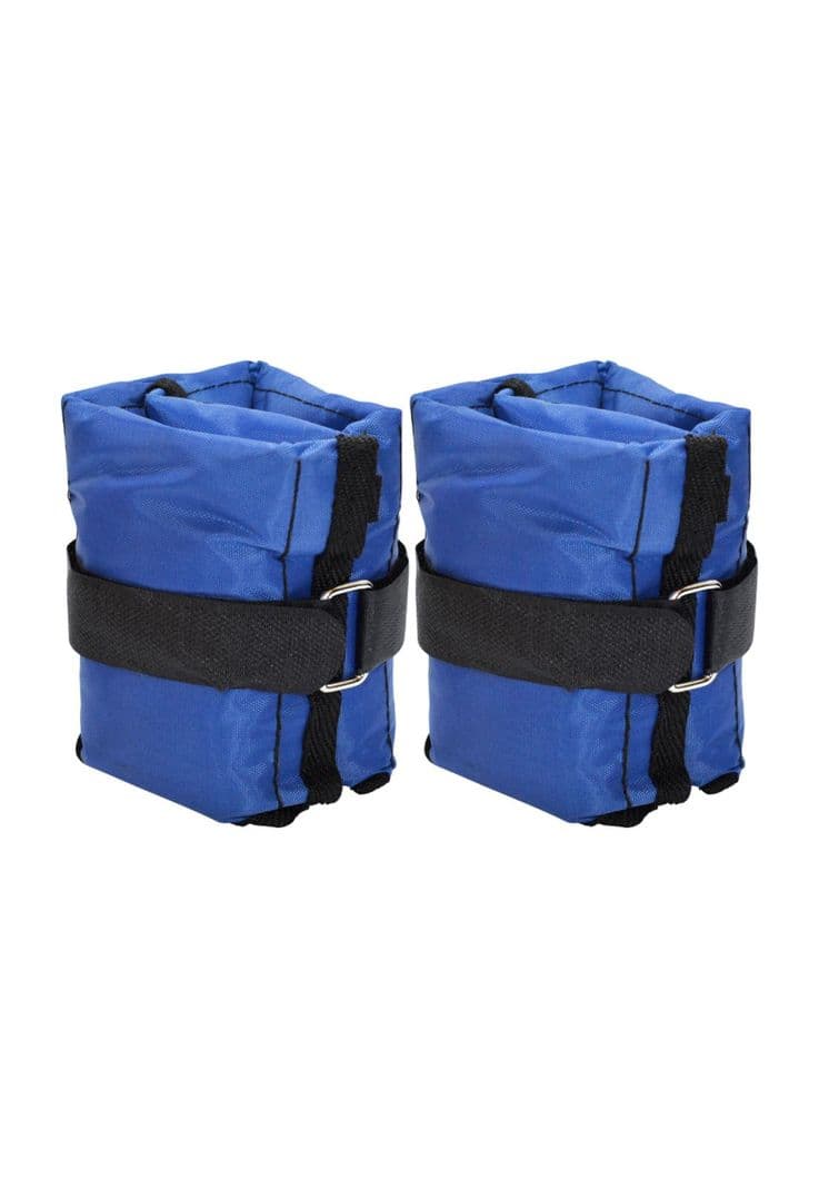 Peso Munequera Tobillera Torpedo Ajustable 2.25K (PAR) Azul