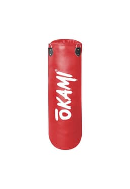 SACO DE BOX OKAMI CUERO SINTETICO RJ 130 CMS Rojo