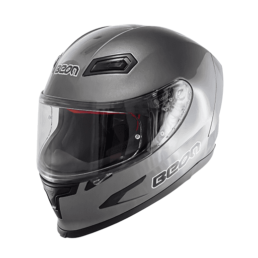 CASCO MOTO FULL FACE GRIS BEON Gris Oscuro XL