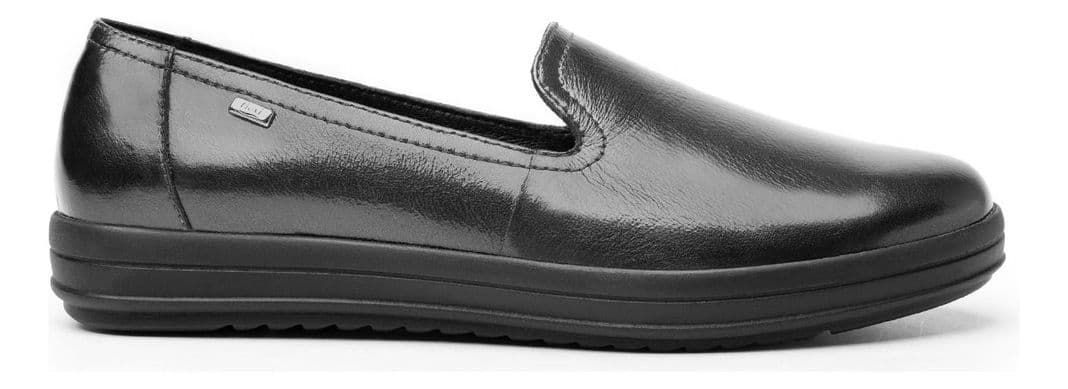 Zapato Mujer Charis 109402plomo Negro 37