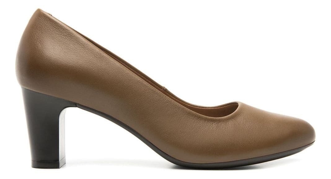 Zapato Mujer Cuero Pipa 124401 Cafe Flexi 35