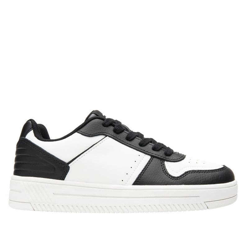 Zapatilla Mujer Inna 131604 Blanco y Negro 36