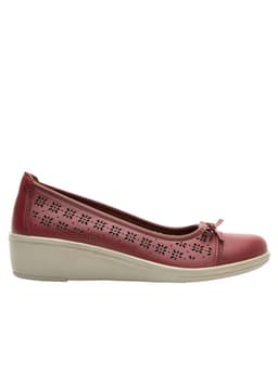 Zapato Mujer Castana 45608rojo Rojo 35