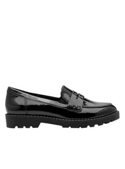 Mocasin Mujer 24312-41 negro charol 38.5