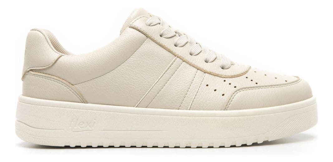 Zapatilla Mujer Jessy 103504beige Crema 36