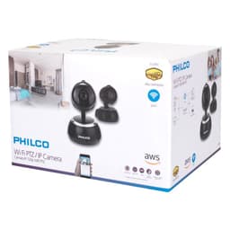 CAMARA IP 720p WIFI PTZ W2860 PHILCO Negro