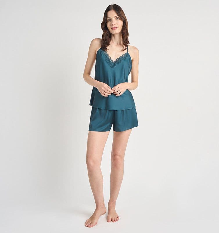 PIJAMA MUJER BARBIZON LORE LACE VERDE XL