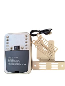 Motor h brido funciona a pilas y 220 volts torque 15 kg