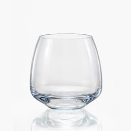 SET 6 VASOS CORTOS GISELLE Transparente