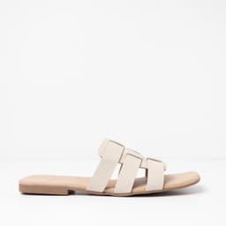 Sandalia Cuero Mujer Aliso Beige 39