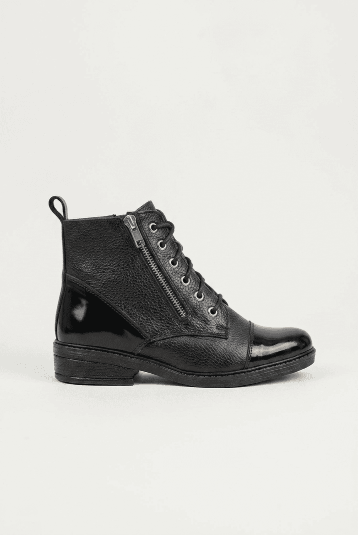 Botin Cuero Mujer Sotaqui Negro 36
