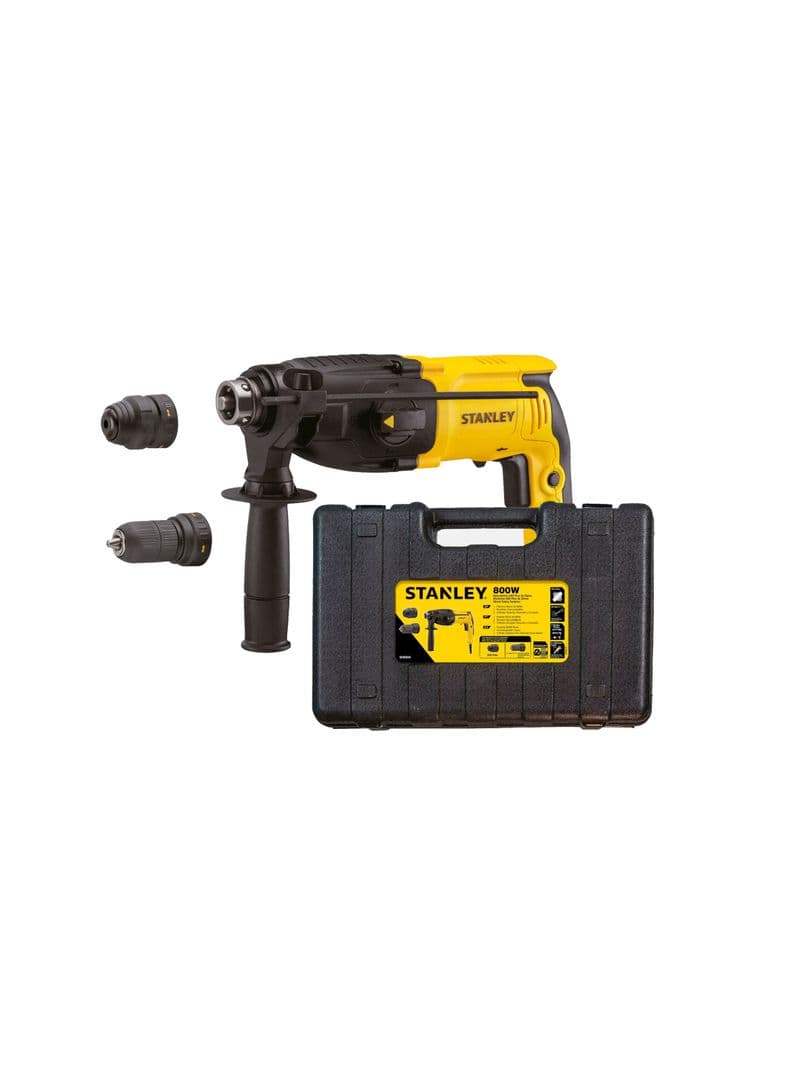 Rotomartillo SDS PLUS 26mm 800W Stanley SHR264K-B2C Amarillo