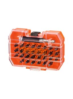 Set Atornillar 31 Piezas BLACK+DECKER A7228-XJ Plata