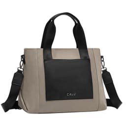 Cartera Gran Tamano Doble Asa Jesu Beige Calu