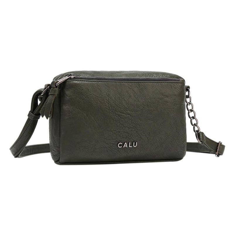 Cartera Mediana Elegante Pixie Verde Musgo Calu
