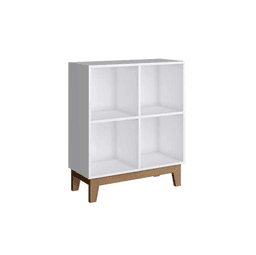 ORGANIZADOR DE MADERA BLANCO RETRO HARMONY