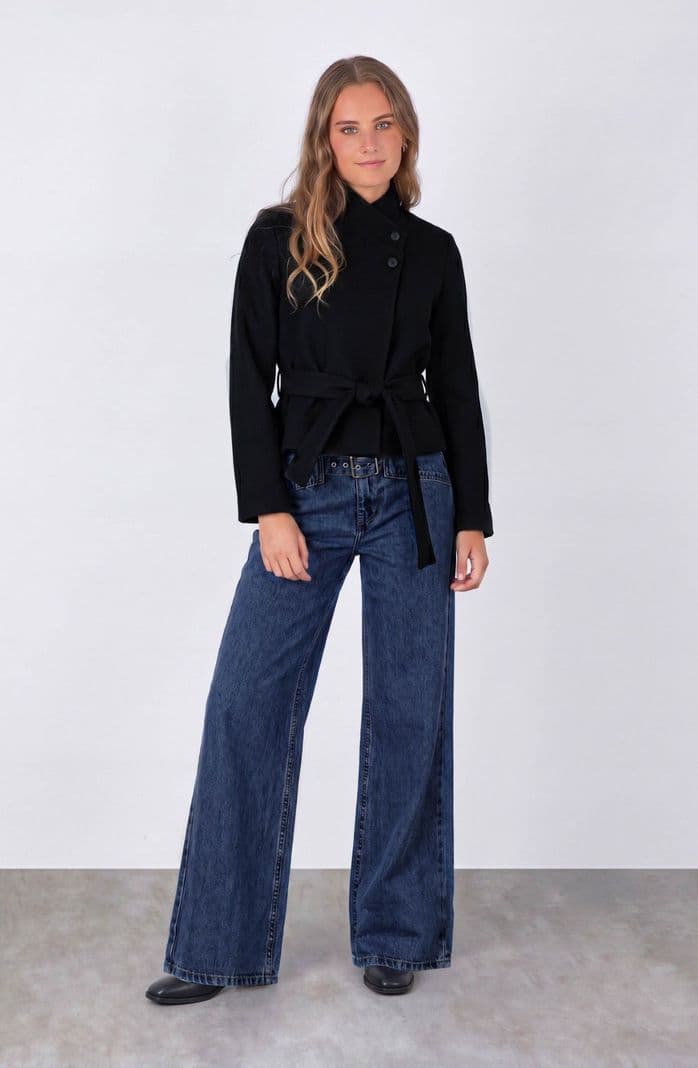 Pantalon Hebilla Blue Mujer Raindoor Azul 40