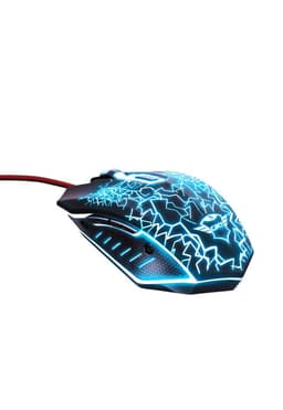 Mouse Gamer Ambidiestro Trust Gxt 105 Izza Full Retroiluminado Negro