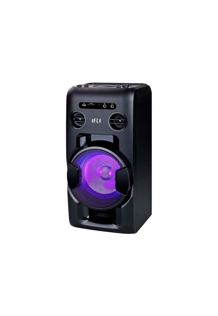 Parlante Portatil IRT Taurus Pro TWS Retro Iluminado 25W RMS Negro