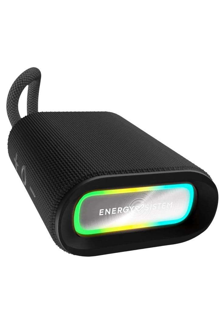 Parlante Portatil Energy Sistem StreetPlay BlackSpace BT/ FM/ SD/ RGB/ 8W/ 12Hrs Negro