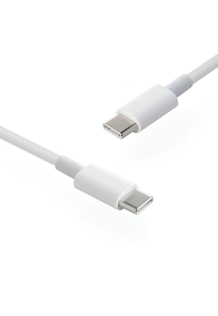 Cable De Datos Tipo C a Tipo C Premium Line Android Auto 1M Blanco