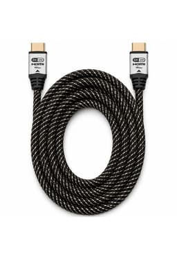 Cable HDMI Profesional V 2.1 UHD 8K/ 4K / 48 Gbps / 2 Metros Negro
