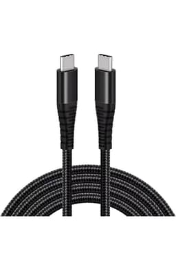 Cable de Datos USB-C a USB-C 2.5 MT PREMIUM PD 60W Negro