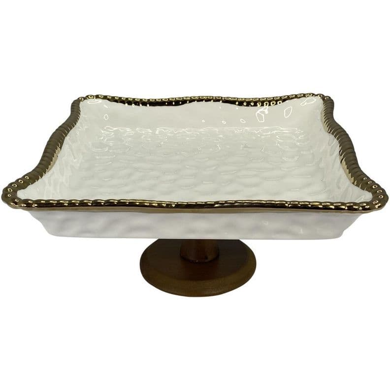 Fuente Ceramica con Base