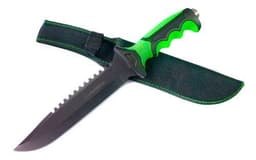 Cuchillo Supervivencia Black Blade Acero Inoxidable 440 AG58