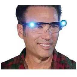 Lentes Anti Luz Azul Lupa Luz Led 160% Na89