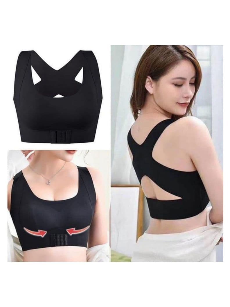 Sosten Corrector De Postura Sosten Deportivo Negro M
