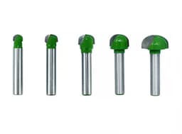 Fresa Madera Redonda Toma 6 Set 5pcs