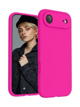 Carcasa para iPhone 17 Air Colores Antigolpes Silicona Fucsia