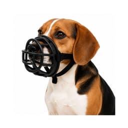 Bozal Canasta Perro M Negro Ajustable Razas Medianas 20