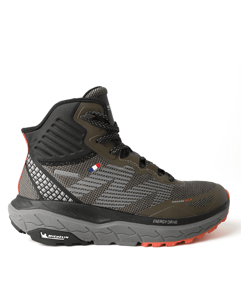 Botin Zapatilla Impermeable Hombre Caqui Michelin Aw06 Mostaza 45