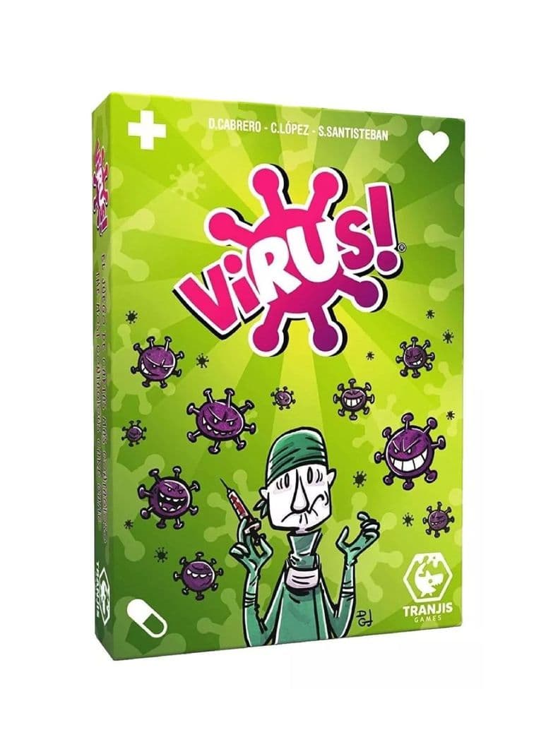Virus! Juego De Cartas Mesa En Espanol - Tranjis Games