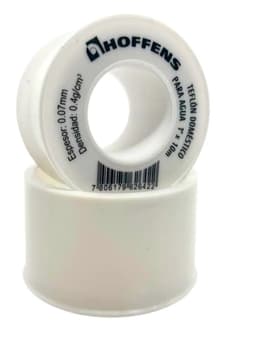 Cinta Teflon Hoffens 1 Pulgada X 10 Metros Sello Hermetico
