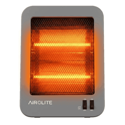 Calefactor De Cuarzo Airolite Hq 80 800w Portatil Vertical Gris