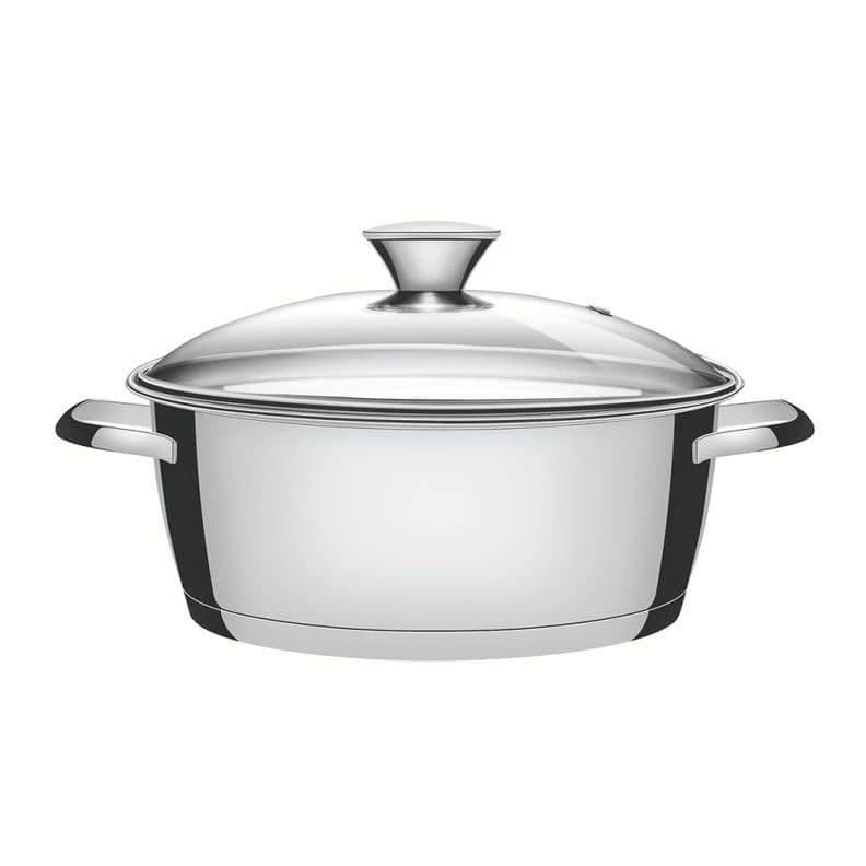 Olla Acero Inoxidable Tramontina 22cm Plateado Metalico