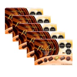 Pack 5 Chocolate Bombon Pralines Maitre Truffout surtidos