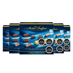 Pack 5 Chocolate Bombon Blue Maitre Truffout 200g