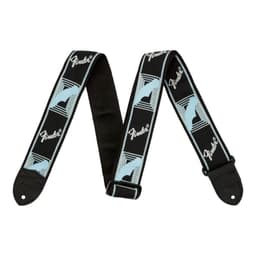 Correa 2" monograma Fender tricolor Blue Azul