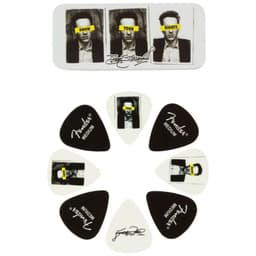 Lata de puas Joe Strummer medium Fender x8 unid.