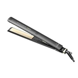Plancha Alisadora Gama Elegance Gold Oro Liquido Negro